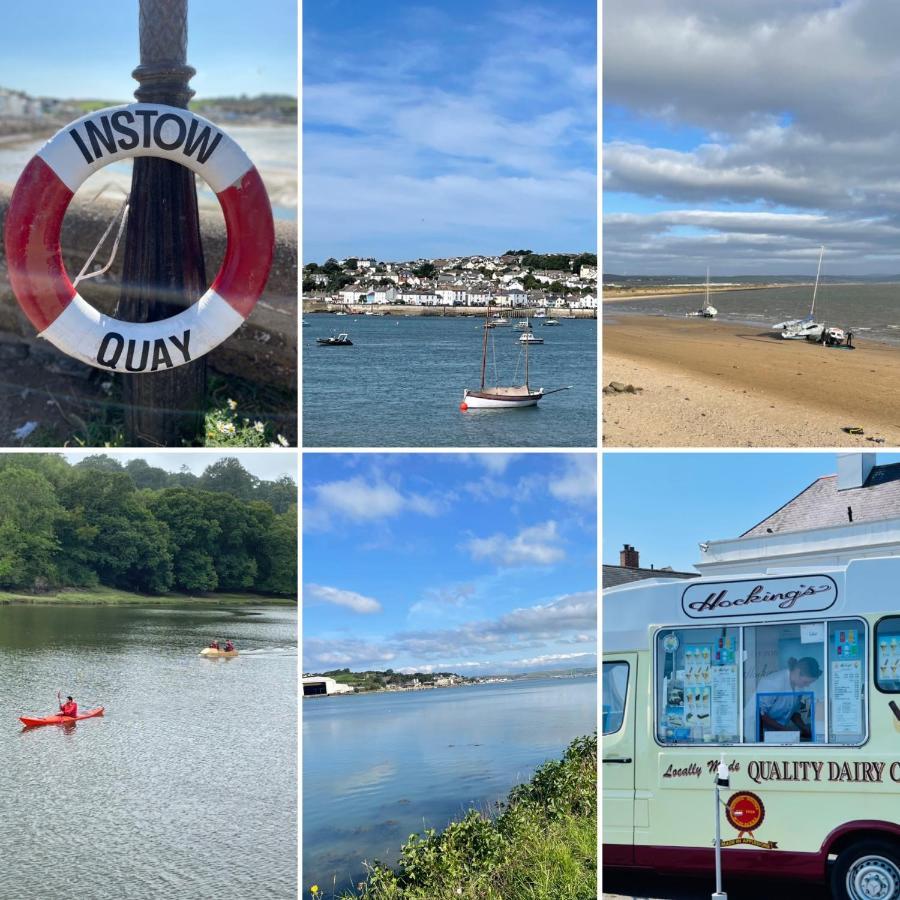 Lovely Flat Set In Parish Boundary Of Instow Exterior foto